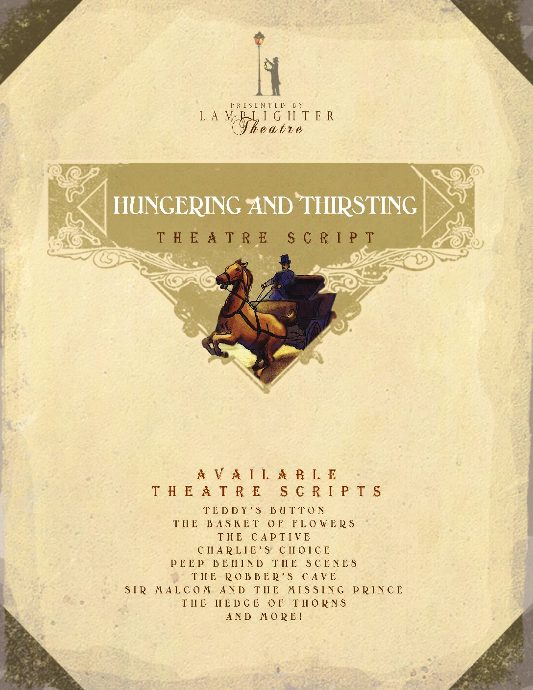 Script: Hungering and Thirsting