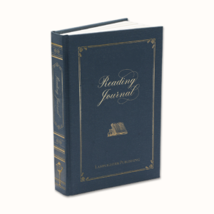 Damaged Reading Journal: Blue